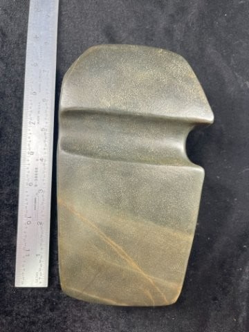 Grooved Axe Indian Artifact Arrowhead: KEY WORDS: INDIAN ARTIFACT ARTIFACTS ARROWHEAD ARROWHEADS NATIVE AMERICAN MISSISSIPPIAN QUAPAW CADDO POTTERY COINS MORGAN DOLLAR PEACE DOLLAR SILVER COINS Arkansas. Now taking in consignments for pre-
