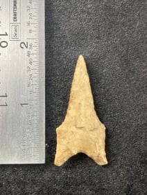 Dalton Indian Artifact Arrowhead