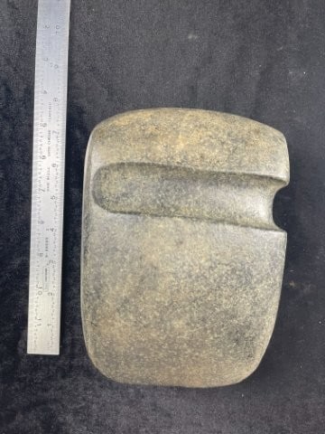 Large Grooved Axe Indian Artifact Arrowhead: KEY WORDS: INDIAN ARTIFACT ARTIFACTS ARROWHEAD ARROWHEADS NATIVE AMERICAN MISSISSIPPIAN QUAPAW CADDO POTTERY COINS MORGAN DOLLAR PEACE DOLLAR SILVER COINS Arkansas. Now taking in consignments for pre-
