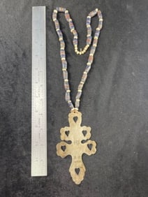Hudson Bay Montreal Trade Necklace Indian Artifact Arrowhead