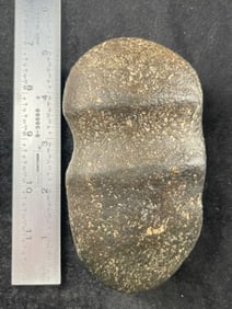 Hematite Grooved Axe Indian Artifact Arrowhead