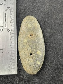 Gorget Indian Artifact Arrowhead