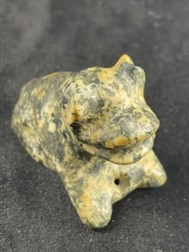 Stone Frog Birdstone Type Piece Indian Artifact Arrowhead