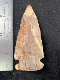 Side Notch Indian Artifact Arrowhead