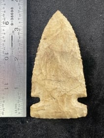 Side Notch Indian Artifact Arrowhead
