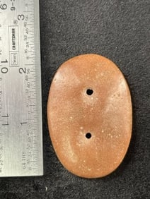 Gorget Indian Artifact Arrowhead