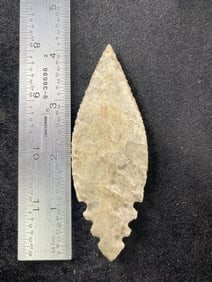 Turkeytail eccentric Indian Artifact Arrowhead