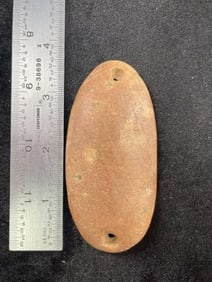 Gorget Indian Artifact Arrowhead