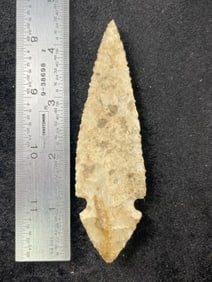 Turkeytail Indian Artifact Arrowhead
