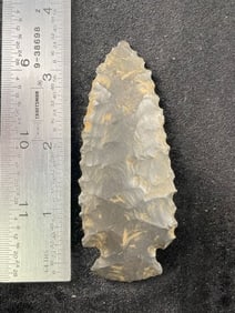 Dovetail Indian Artifact Arrowhead