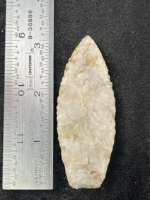 Agate Basin Indian Artifact Arrowhead