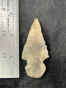 Dovetail Indian Artifact Arrowhead