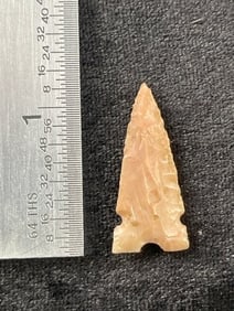 Cahokia Indian Artifact Arrowhead