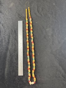 Trade Beads Indian Artifact Arrowhead