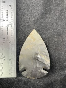Dovetail Indian Artifact Arrowhead