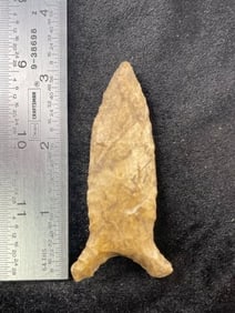 Beaver Lake Indian Artifact Arrowhead
