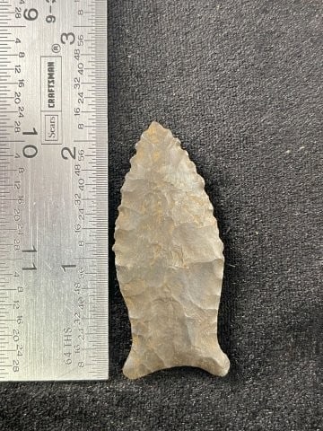 Beaver Lake Indian Artifact Arrowhead: KEY WORDS: INDIAN ARTIFACT ARTIFACTS ARROWHEAD ARROWHEADS NATIVE AMERICAN MISSISSIPPIAN QUAPAW CADDO POTTERY COINS MORGAN DOLLAR PEACE DOLLAR SILVER COINS Arkansas. Now taking in consignments for pre-