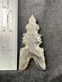 Ozan Creek Point Indian Artifact Arrowhead