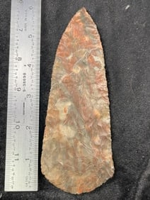 Peisker Diamond exceptional material well made Indian Artifact Arrowhead