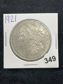 1921 Morgan Silver Dollar Coin