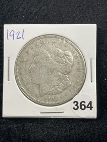 1921 Morgan Silver Dollar Coin