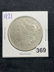 1921 Morgan Silver Dollar Coin