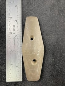 Gorget Indian Artifact Arrowhead