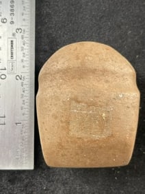 Miniature Grooved Axe Indian Artifact Arrowhead