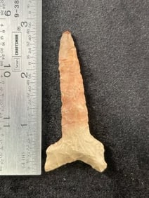 dalton Indian Artifact Arrowhead