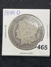 1899 O Morgan Silver Dollar Coin