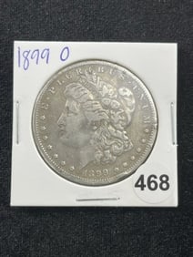 1899 O Morgan Silver Dollar Coin