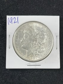 1921 Morgan Silver Dollar Coin