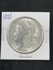 1921 Morgan Silver Dollar Coin