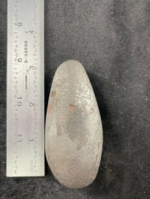 Miniature Hematite Celt Indian Artifact Arrowhead