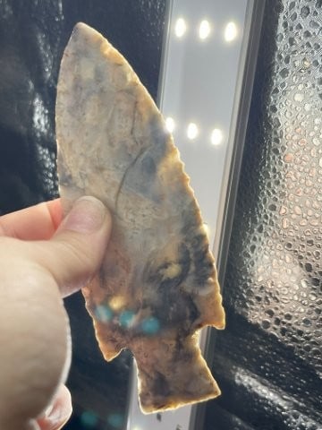 Mozarkite Hardin Indian Artifact Arrowhead (1 of 4)