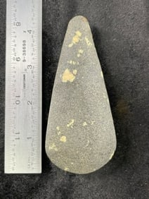 Miniature Caddo Pole Celt Indian Artifact Arrowhead