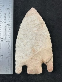 Calf Creek Indian Artifact Arrowhead
