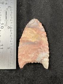 Folsom Indian Artifact Arrowhead