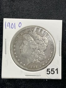 1901 O Morgan Silver Dollar Coin