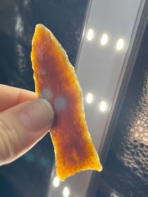 Knife River Flint Beaver Lake Indian Artifact Arrowhead