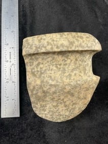 4 & 1/2" Grooved Axe Indian Artifact Arrowhead
