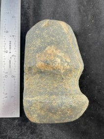 4 & 5/8" Grooved Axe Indian Artifact Arrowhead