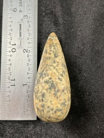 2 & 5/8" Plummet Indian Artifact Arrowhead