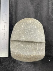 4 & 3/8" Grooved Axe Indian Artifact Arrowhead