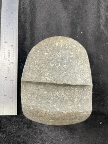 4 & 3/8" Grooved Axe Indian Artifact Arrowhead (1 of 6)