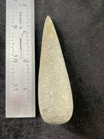 3 & 3/4" Plummet Indian Artifact Arrowhead