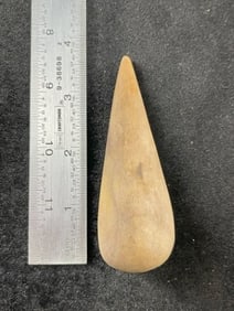 3 & 7/8" Plummet Indian Artifact Arrowhead