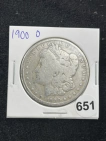 1900 O Morgan Silver Dollar Coin