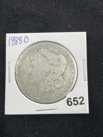 1880 Morgan Silver Dollar Coin