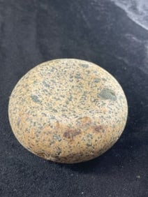4" Discoidal Indian Artifact Arrowhead